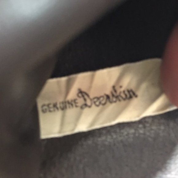 VINTAGE 70's Genuine Deerskin Wallet Coin Purse Combo Western Southwestern SOFT - Picture 6 of 14